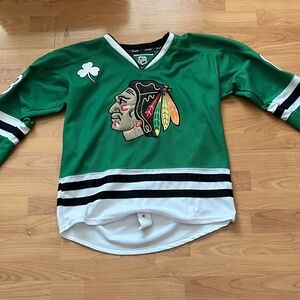 Reebok Chicago Blackhawks Patrick Kane St. Patrick’s Day Green Jersey